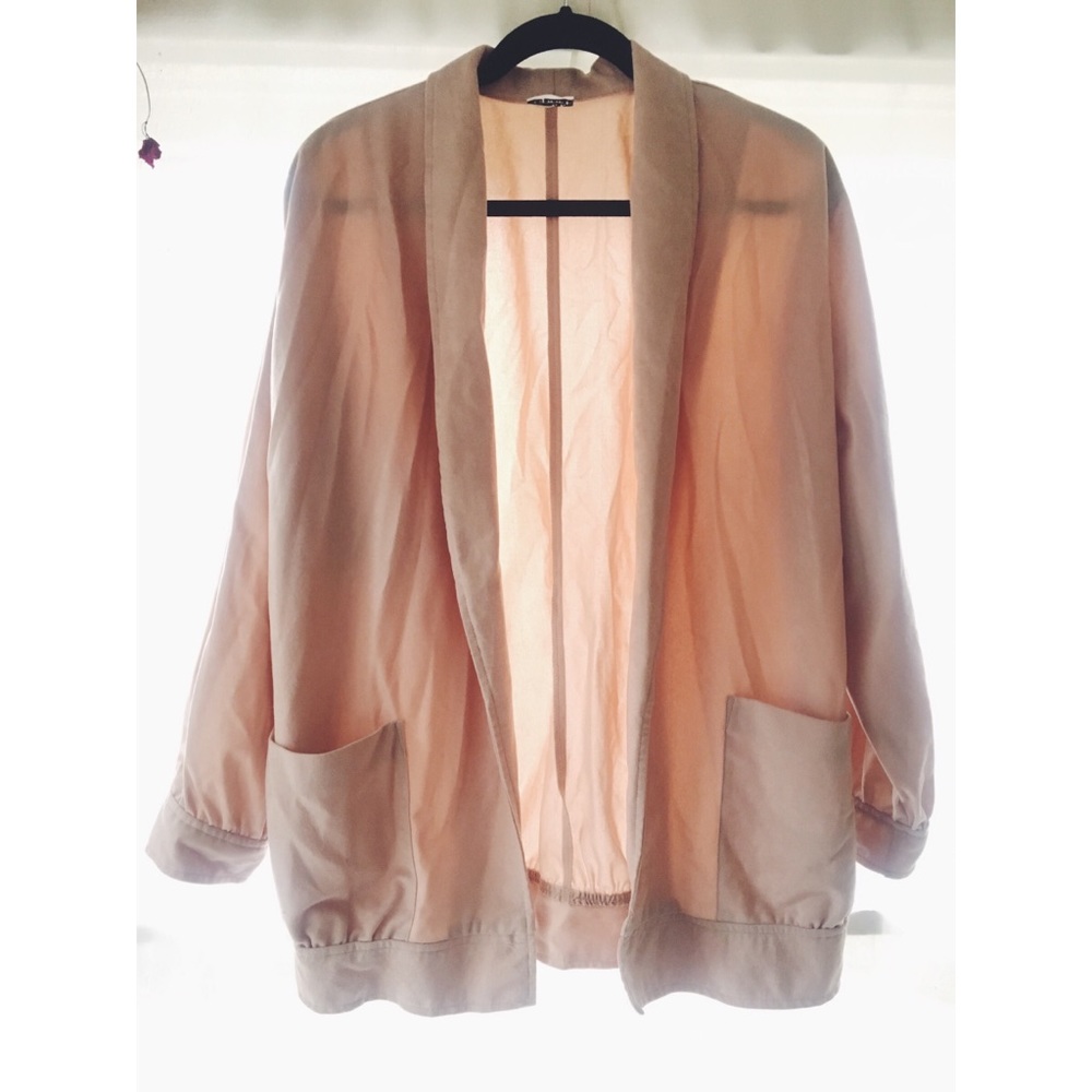 pale pink blazer